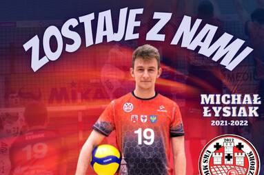 Michał Łysiak zostaje w Mickiewiczu