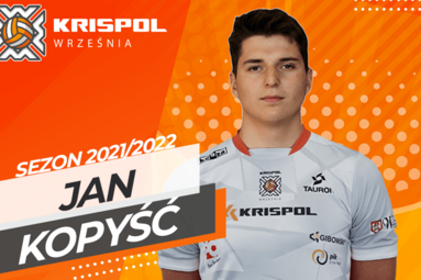 Jan Kopyść nowym przyjmującym KRISPOL-u