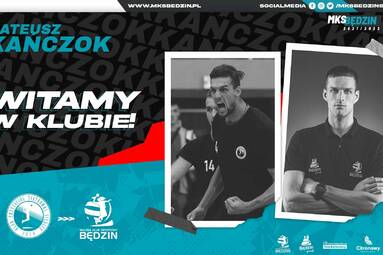 Mateusz Kańczok nowym atakującym MKS-u Będzin