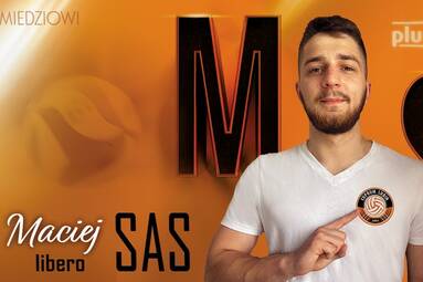 Maciej Sas libero Cuprum Lubin