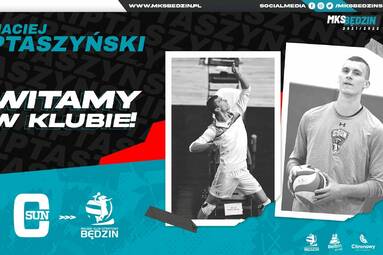 Maciej Ptaszyński nowym przyjmującym MKS-u Będzin