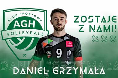 Daniel Grzymała zostaje w Krakowie