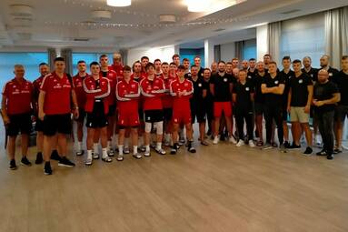 Wspólny sparing KPS-u Siedlce oraz reprezentacji Polski U19