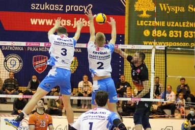 Sobota z TAURON 1. Ligą: Exact Systems Norwid Częstochowa - SPS Chrobry Głogów 3:0