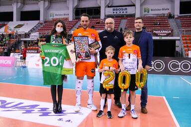 200-tny mecz Jarosław Macionczyka
