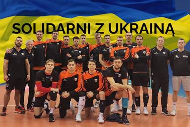 BBTS Bielsko-Biała solidrany z Ukrainą