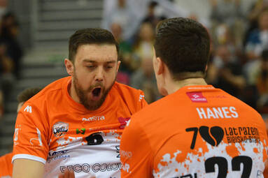 Galeria z meczu BBTS Bielsko-Biała - MKS Będzin