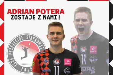 Adrian Potera zostaje w KPS-ie