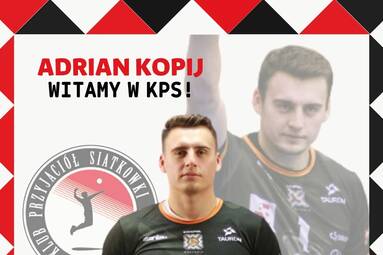 Adrian Kopij nowym przyjmującym siedleckiej drużyny