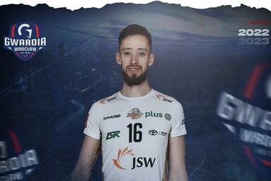 Bartosz Cedzyński nowym środkowym Gwardii 