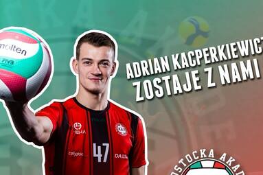 Adrian Kacperkiewicz na dłużej w BAS-ie