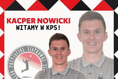 Kacper Nowicki asystenem w KPS-ie Siedlce
