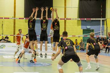 Sobota z TAURON 1. Ligą Mężczyzn: SPS Chrobry Głogów - SMS PZPS Spała 3:0