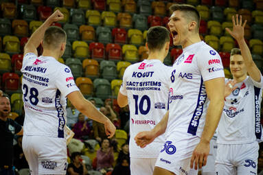 Czwartek z TAURON 1. Ligą Mężczyzn: Exact Systems Norwid Częstochowa - BAS Białystok 3:0