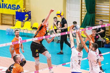 Sobota z TAURON 1. Ligą Mężczyzn: BAS Białystok - SPS Chrobry Głogów 3:0