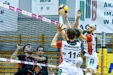 Galeria z meczu AZS AGH Kraków - Chemako-System Gwardia Wrocław 