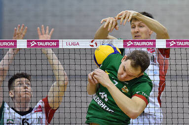 Zdjęcia z meczu AZS AGH Krakow - Lechia Tomaszów Mazowiecki