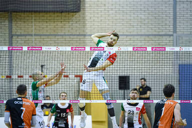 Sobota z TAURON 1. Ligą Mężczyzn: AZS AGH Kraków - SPS Chrobry Głogów 3:0