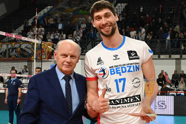 Brandon Koppers zostaje na linii przyjęcia MKS Będzin