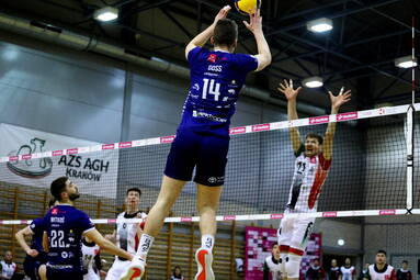 Sobota z TAURON 1. Ligą: AZS AGH Kraków - BAS Białystok 3:1