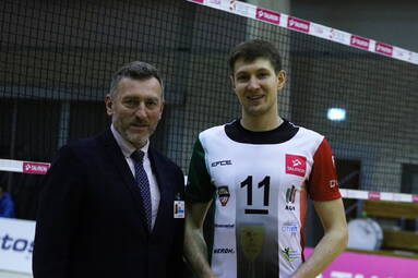 Karol Borkowski z AZS AGH Kraków: siatkarsko byliśmy lepsi