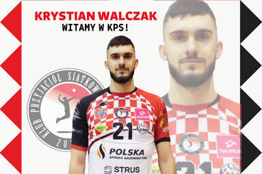 Krystian Walczak zasilił szeregi PSG KPS Siedlce