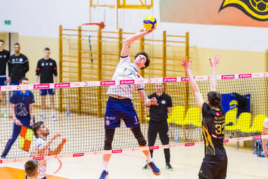 Sobota z TAURON 1. Ligą: BAS Białystok - SMS PZPS Spała 3:1