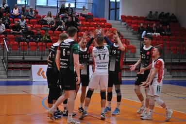 Zawodnicy AZS AGH Kraków spokojnie szykują się do play off