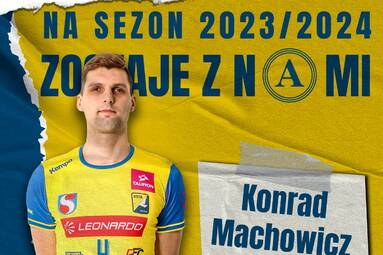 Konrad Machowicz zostaje w Świdniku