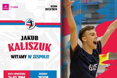 Powrót wychowanka. Jakub Kaliszuk atakującym MKS Będzin