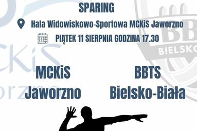 Pierwszy sparing MCKiS Jaworzno i BBTS Bielsko-Biała 