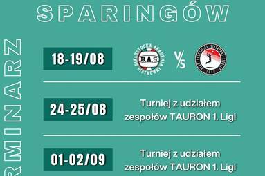 Plan sparingów drużyny REA BAS Białystok