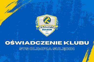 Oświadczenie klubu Olimpia Sulęcin w sprawie Kacpra Ratajewskiego