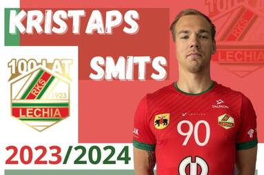 Kristaps Smits nowym przyjmującym Lechii