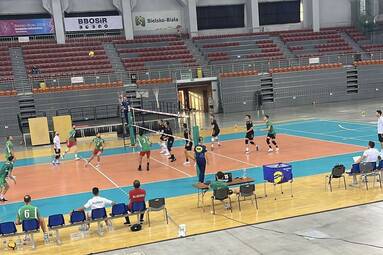 Sparing: BBTS Bielsko-Biała - reprezentacja Algierii 3:2