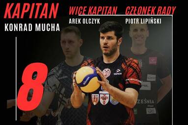 Konrad Mucha kapitanem Mickiewicza Kluczbork