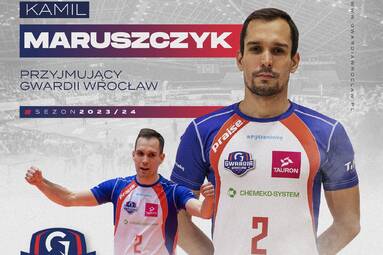 Kamil Maruszczyk zostaje w Gwardii Wrocław