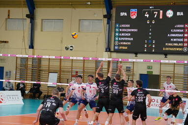 Czwartek z TAURON 1.Ligą: SMS PZPS Spała - REA BAS Białystok 1:3