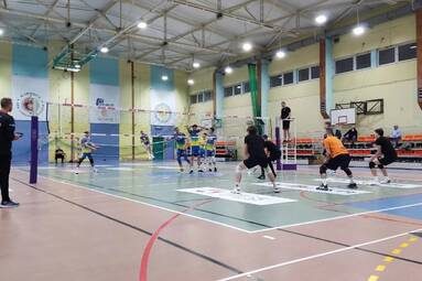 Towarzyski sparing KGHM SPS Głogów i Olimpii Sulęcin