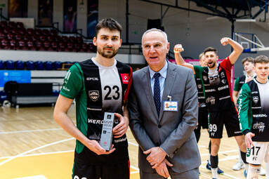 Kajetan Tokajuk nie zawiódł się na AZS-ie AGH Kraków