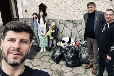 Klub KKS Mickiewicz Kluczbork wspiera Domy Dziecka