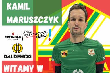 Kamil Maruszczyk zasila szeregi Lechii Tomaszów Mazowiecki
