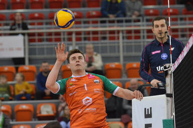 Środa z TAURON 1. Ligą: BBTS Bielsko-Biała - KKS Mickiewicz Kluczbork 3:2