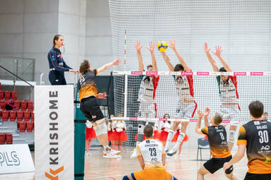 Sobota z TAURON 1. Ligą: KGHM SPS Głogów - AZS AGH Kraków 3:1