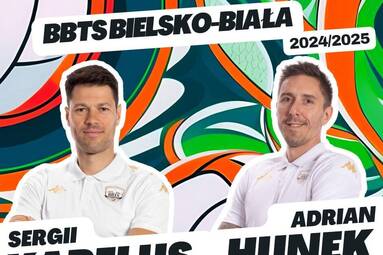 Sergii Kapelus i Adrian Hunek dalej za sterami BBTS-u