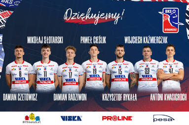 Pożegnania w BKS VISŁA PROLINE Bydgoszcz