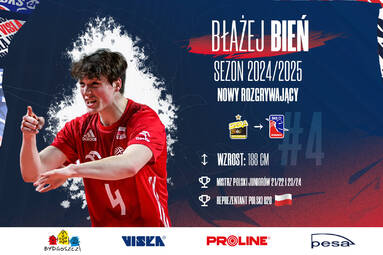 Błażej Bień w BKS VISŁA PROLINE Bydgoszcz