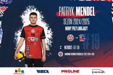 Patryk Mendel w BKS Visła Proline Bydgoszcz