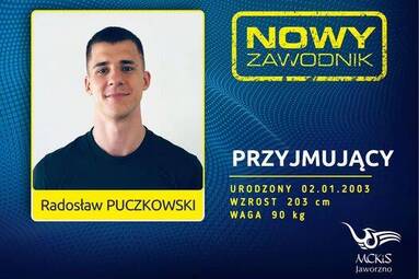 Nowy przyjmujący w MCKiS Jaworzno