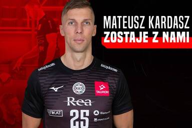 Mateusz Kardasz zostaje w REA BAS Białystok